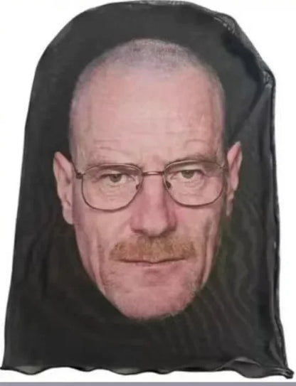 3D Printed Mask Elastic Mesh Full Face Mask for Men Women Cosplay Headwear Novelty Supplies Tricky Hood Party Cosplay Props - ZOOMNSTORE