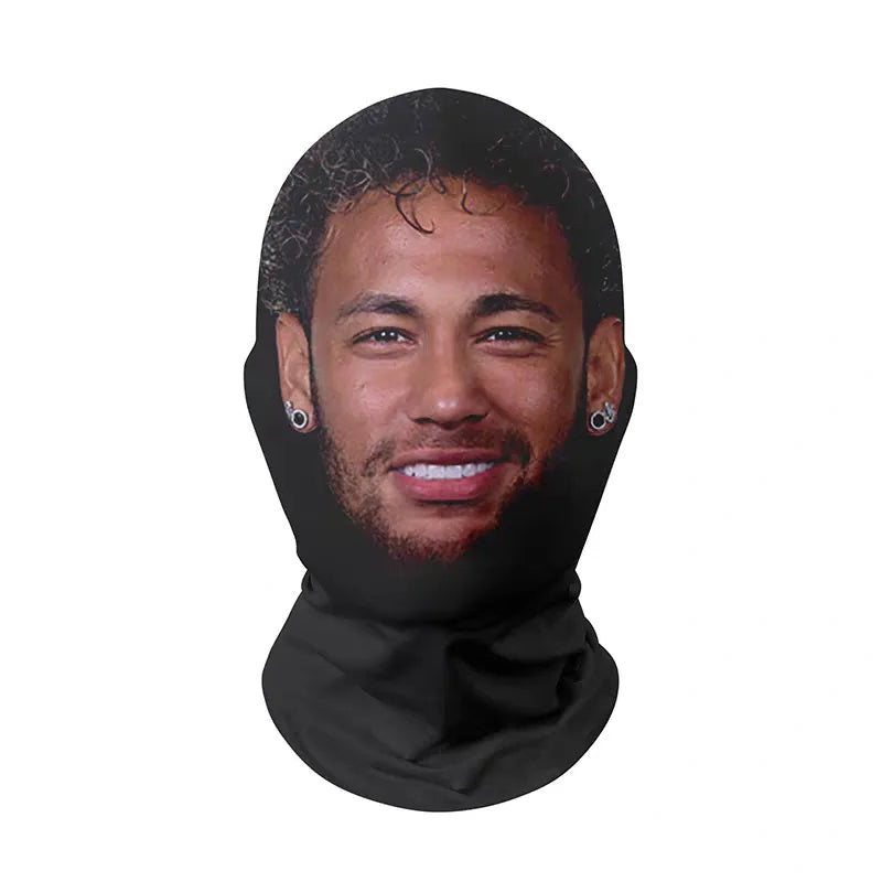 3D Printed Mask Elastic Mesh Full Face Mask for Men Women Cosplay Headwear Novelty Supplies Tricky Hood Party Cosplay Props - ZOOMNSTORE