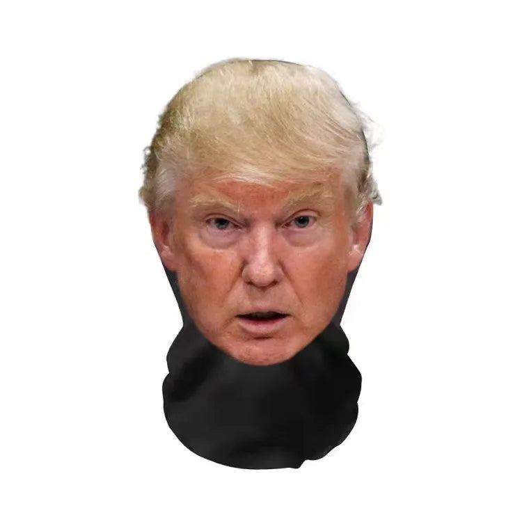 3D Printed Mask Elastic Mesh Full Face Mask for Men Women Cosplay Headwear Novelty Supplies Tricky Hood Party Cosplay Props - ZOOMNSTORE