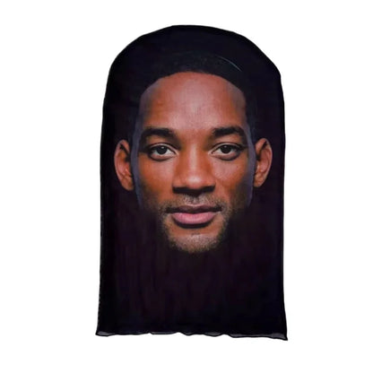 Kanye West 3D Printed Full Face Mask - Cosplay Balaclava for Halloween Role Play - ZOOMNSTORE