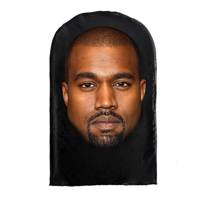 Kanye West 3D Printed Full Face Mask - Cosplay Balaclava for Halloween Role Play - ZOOMNSTORE