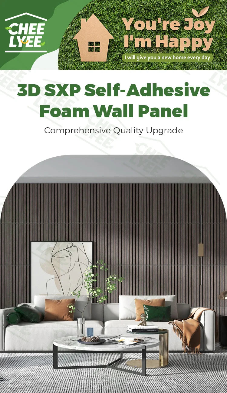 3D Wall Panel - Self-Adhesive Foam Wall Sticker Roll for Easy DIY Decor - ZOOMNSTORE
