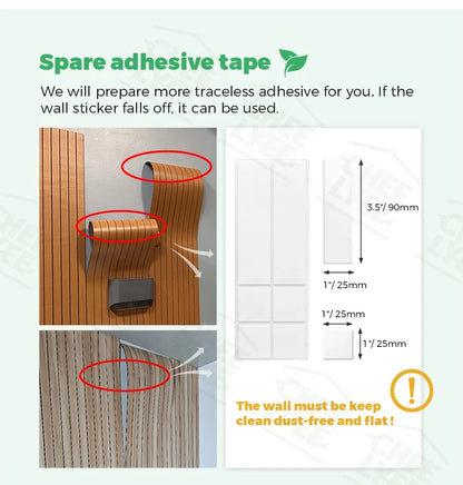 3D Wall Panel - Self-Adhesive Foam Wall Sticker Roll for Easy DIY Decor - ZOOMNSTORE