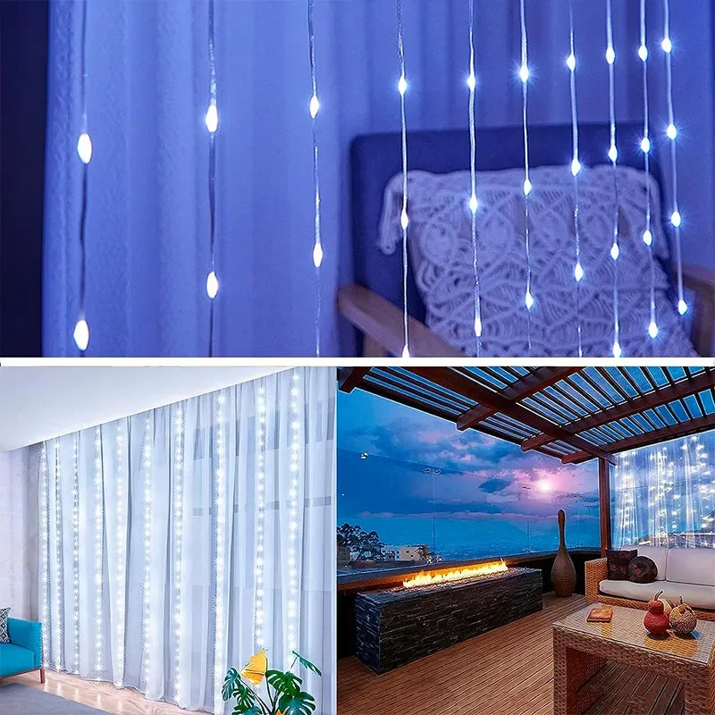 3M LED Fairy String Lights - USB Holiday Garland for Home Garden Christmas Party Wedding - ZOOMNSTORE