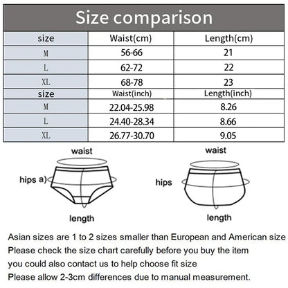 3PCS Womens Lace Low Waist Briefs - Sexy Quick Drying Seamless Underwear - ZOOMNSTORE