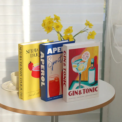 3Pcs Decorative Fake Books - Living Room Coffee Table Ornaments - ZOOMNSTORE