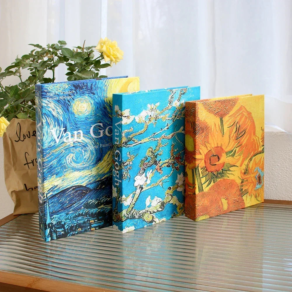 3Pcs Decorative Fake Books - Living Room Coffee Table Ornaments - ZOOMNSTORE