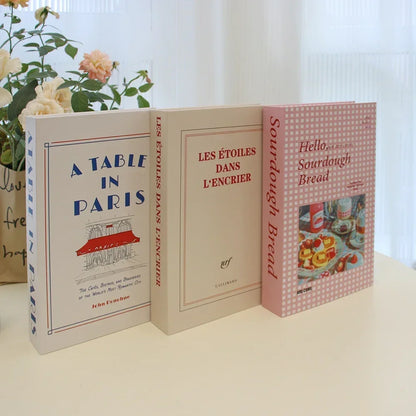3Pcs Decorative Fake Books - Living Room Coffee Table Ornaments - ZOOMNSTORE