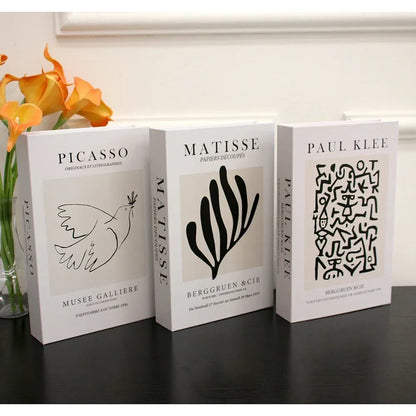 3Pcs Decorative Fake Books - Living Room Coffee Table Ornaments - ZOOMNSTORE