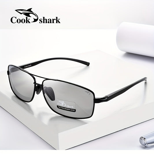 Polarized Photochromic Fashion Glasses for Men - Dual-Use Driving Fishing  Golf - ZOOMNSTORE