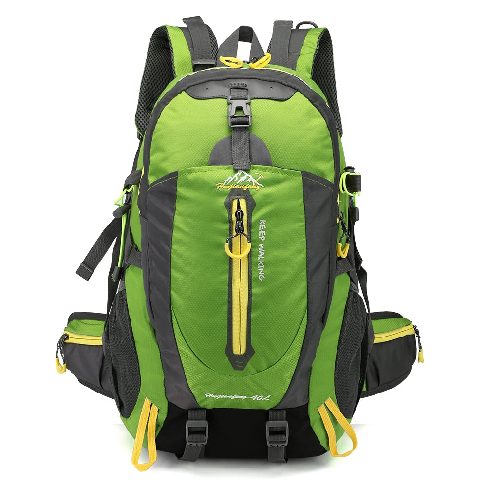 40L Water Resistant Backpack - Travel Hiking Camping Laptop Daypack for Men  Women - ZOOMNSTORE