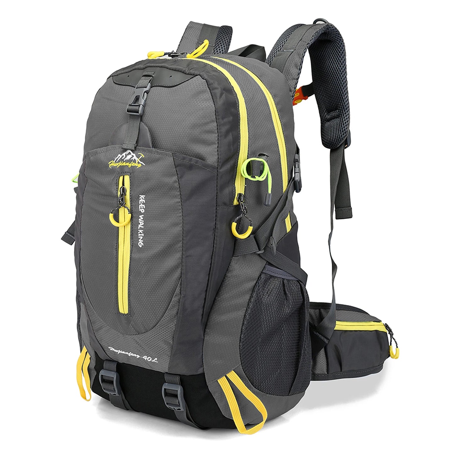 40L Water Resistant Backpack - Travel Hiking Camping Laptop Daypack for Men  Women - ZOOMNSTORE