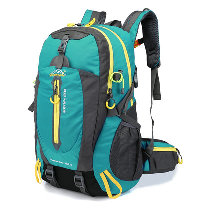 40L Water Resistant Backpack - Travel Hiking Camping Laptop Daypack for Men  Women - ZOOMNSTORE