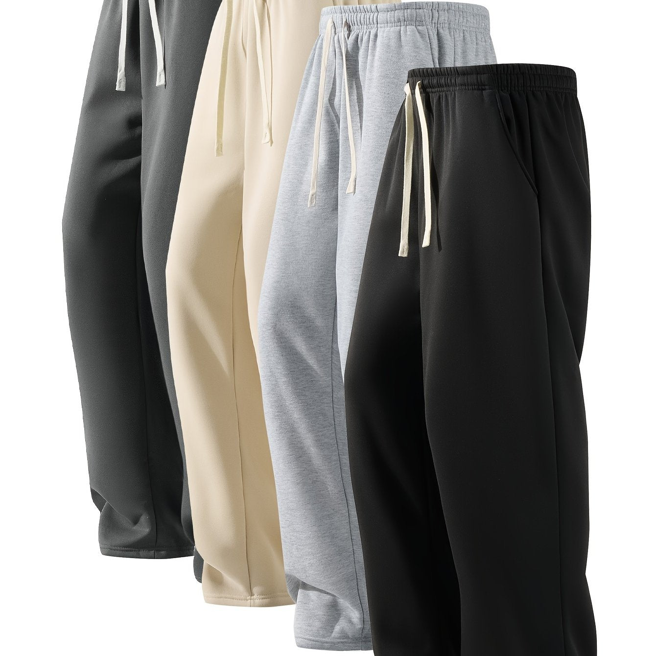 Casual Drawstring Pants - Breathable Loose Fit Trousers for Outdoor Sports  Home Wear - ZOOMNSTORE