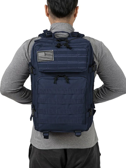 45L Tactical Backpack - Large Capacity Outdoor Hiking  Camping Bag for Men  Women - ZOOMNSTORE