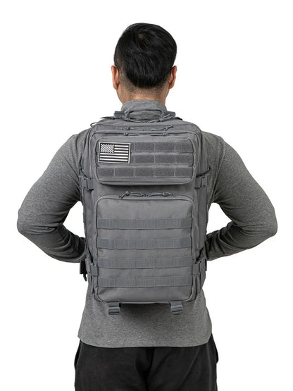 45L Tactical Backpack - Large Capacity Outdoor Hiking  Camping Bag for Men  Women - ZOOMNSTORE