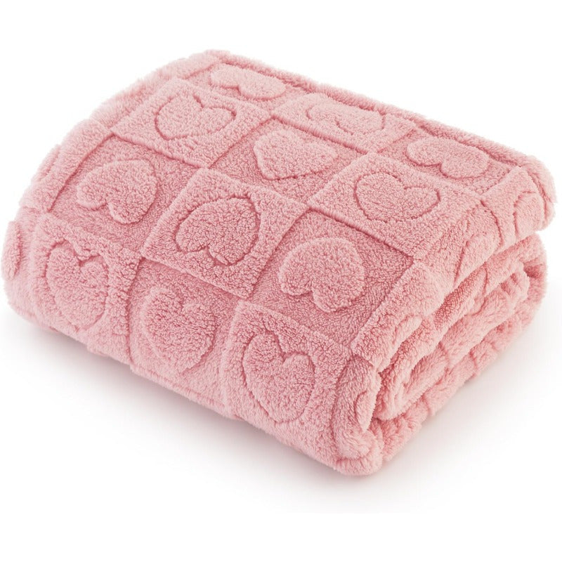 Washable Bedsure Dog Blanket for Large Dogs  Cats - Soft 300GSM Coral Fleece Pet Blanket Cozy Navy Design 40x50 IN - ZOOMNSTORE