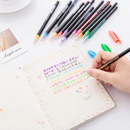 48-Color Brush Pen Set - Kawaii Art Markers for Drawing and Crafts - ZOOMNSTORE