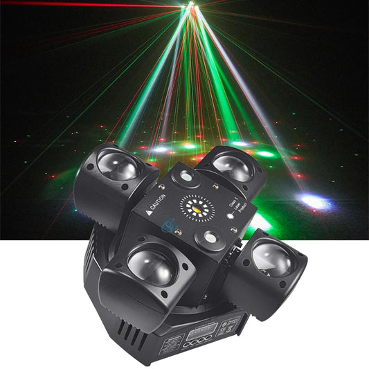 48W LED Moving Head Light - Colorful DMX512 Laser for DJ Party - ZOOMNSTORE