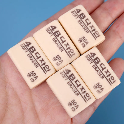 1-10PCS 4B Pencils Eraser Student Office School Stationery Writing Art Drawing Rubber Wrong Questions Correction Eraser - ZOOMNSTORE