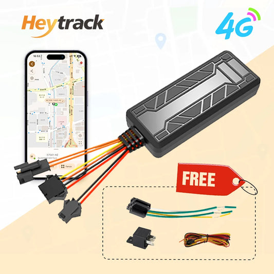 4G GPS Tracker - Mini Vehicle GPS Tracking Device with Relay & Real Time Tracking App - ZOOMNSTORE