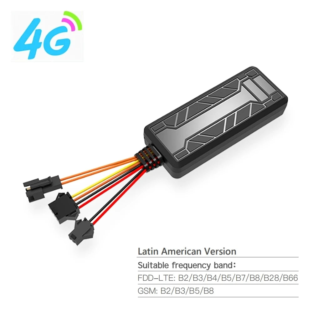 4G GPS Tracker - Mini Vehicle GPS Tracking Device with Relay & Real Time Tracking App - ZOOMNSTORE