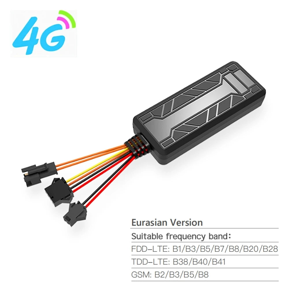 4G GPS Tracker - Mini Vehicle GPS Tracking Device with Relay & Real Time Tracking App - ZOOMNSTORE