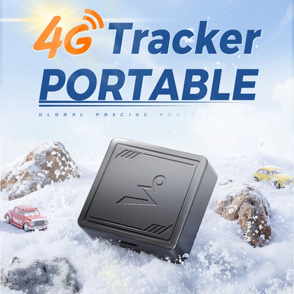 4G GPS Tracker - Portable Vehicle GPS Locator with Real Time Car Tracking App - ZOOMNSTORE