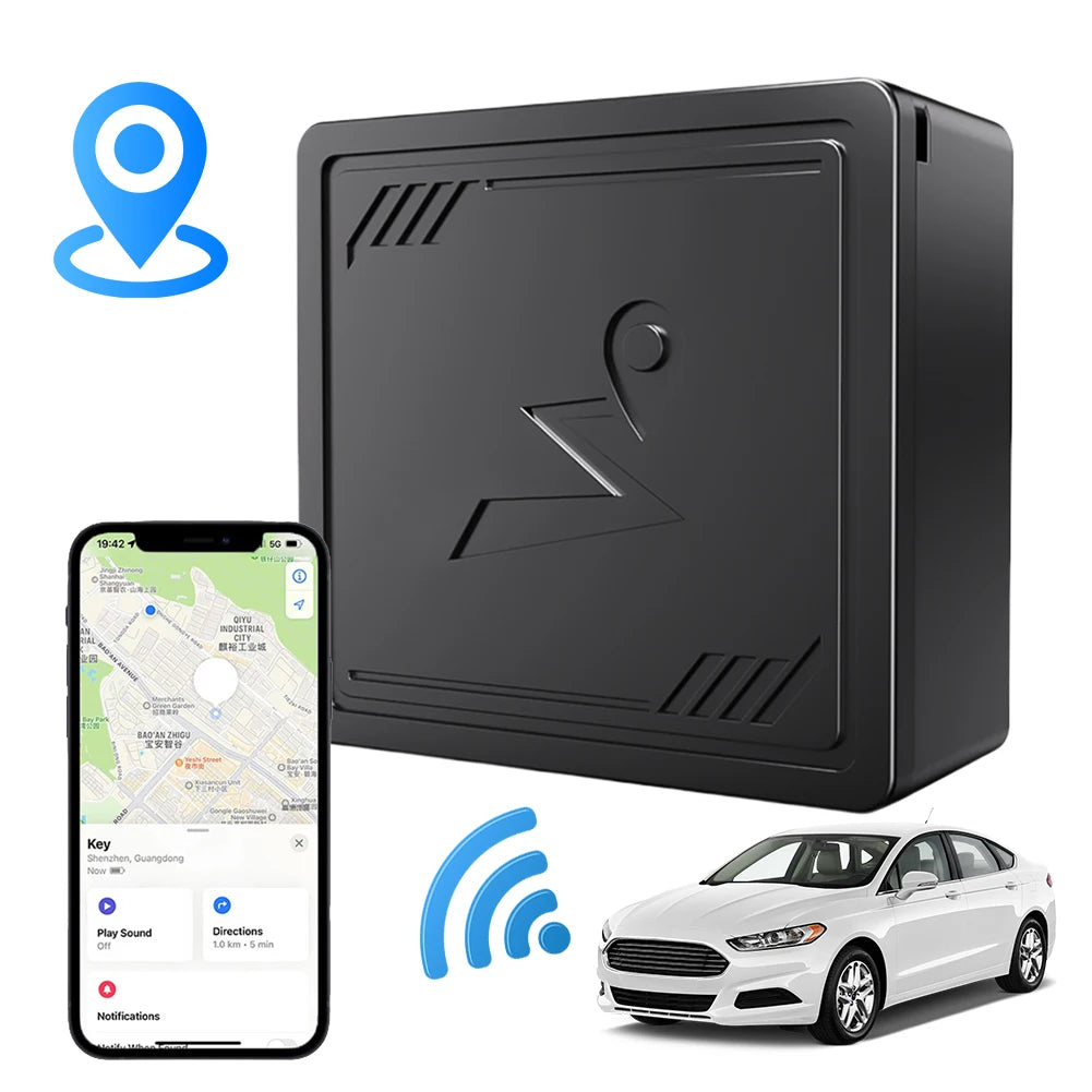 4G GPS Tracker - Portable Vehicle GPS Locator with Real Time Car Tracking App - ZOOMNSTORE