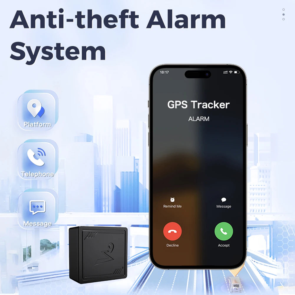 4G GPS Tracker - Real Time Tracking Portable Car Anti Lost Device With Long Battery Life - ZOOMNSTORE