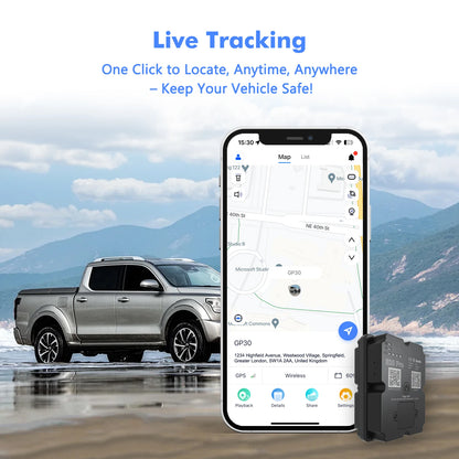 4G GPS Tracker – Real-Time Vehicle Tracking Device With Long Battery Life & Anti-Theft Alarm - ZOOMNSTORE