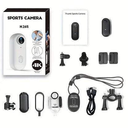 4K Action Camera - Portable Bike Camera With Wifi, Waterproof Mini Video Cam - ZOOMNSTORE