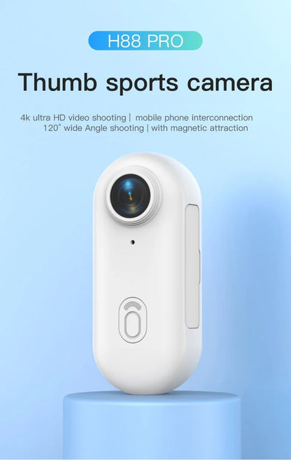 4K Action Camera - Portable Bike Camera With Wifi, Waterproof Mini Video Cam - ZOOMNSTORE