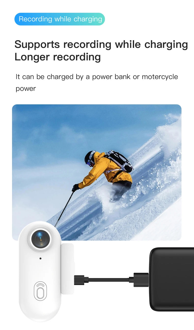 4K Action Camera - Portable Bike Camera With Wifi, Waterproof Mini Video Cam - ZOOMNSTORE