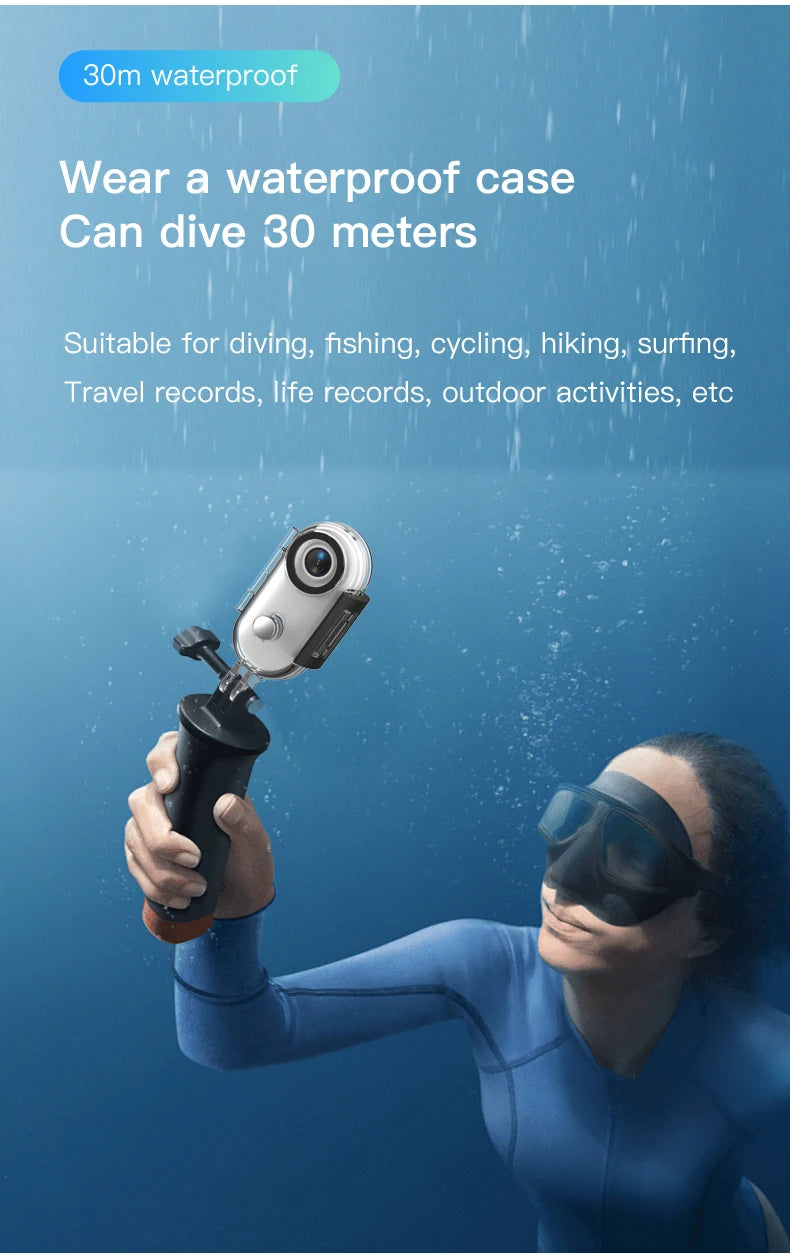 4K Action Camera - Portable Bike Camera With Wifi, Waterproof Mini Video Cam - ZOOMNSTORE