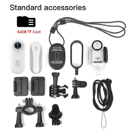4K Action Camera - Portable Bike Camera With Wifi, Waterproof Mini Video Cam - ZOOMNSTORE
