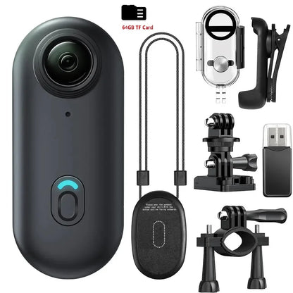 4K Action Camera - Portable Bike Camera With Wifi, Waterproof Mini Video Cam - ZOOMNSTORE