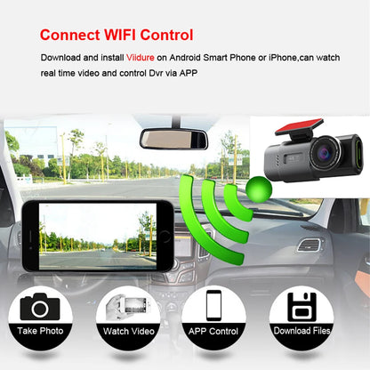 Dual Lens 4K UHD Dash Cam - Night Vision Car Camera with GPS  Wi-Fi - ZOOMNSTORE