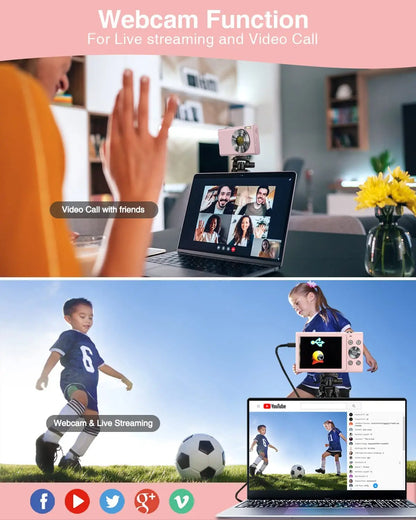 4K Digital Camera - Autofocus Vlogging Camera with 48MP, 2.8" Large Screen - ZOOMNSTORE