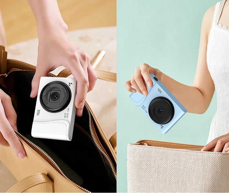 4K Digital Camera - Compact CCD Sensor Camera With 16X Zoom & Auto Focus - ZOOMNSTORE