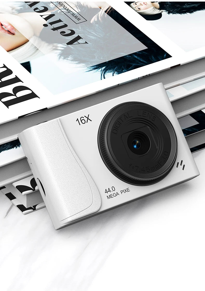 4K Digital Camera - Compact CCD Sensor Camera With 16X Zoom & Auto Focus - ZOOMNSTORE