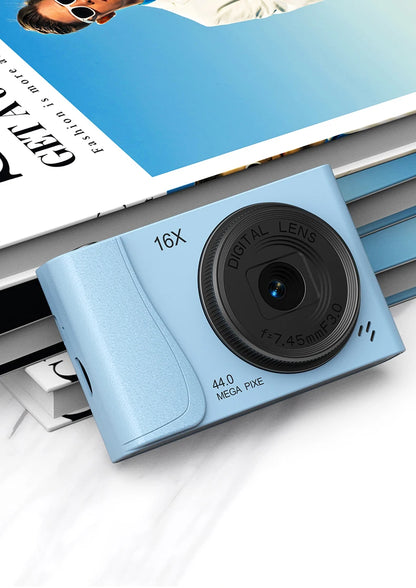 4K Digital Camera - Compact CCD Sensor Camera With 16X Zoom & Auto Focus - ZOOMNSTORE