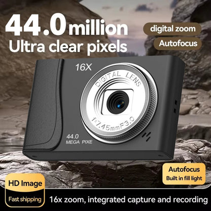 4K Digital Camera - Compact Cameras with 16x Digital Zoom & Auto Focus for Kids - ZOOMNSTORE