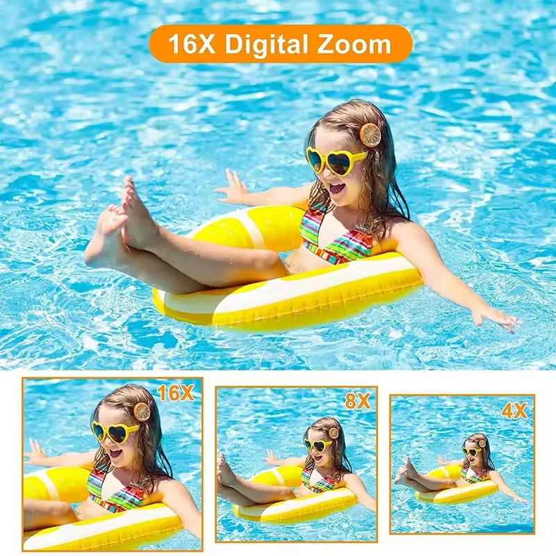 4K Digital Camera - Compact Cameras with 16x Digital Zoom & Auto Focus for Kids - ZOOMNSTORE