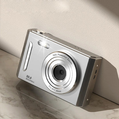 4K Digital Camera - Portable Dual Camera Flash with 50 Million HD Pixels & Auto Focus - ZOOMNSTORE