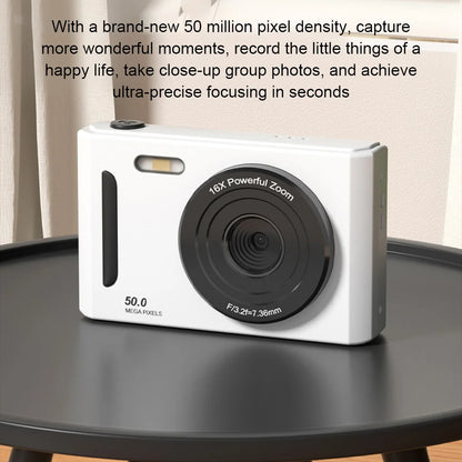 4K Digital Camera - Portable Dual Camera Flash with 50 Million HD Pixels & Auto Focus - ZOOMNSTORE