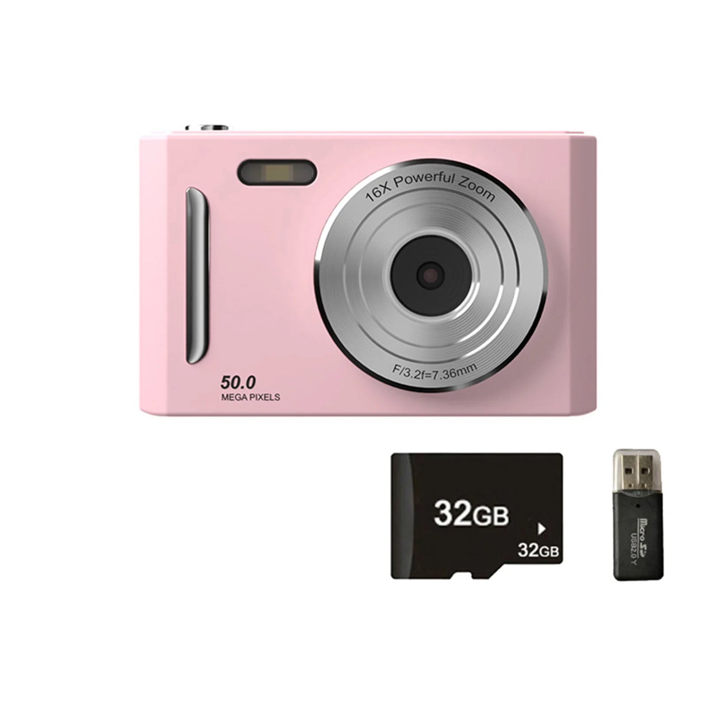 4K Digital Camera - Portable Dual Camera Flash with 50 Million HD Pixels & Auto Focus - ZOOMNSTORE