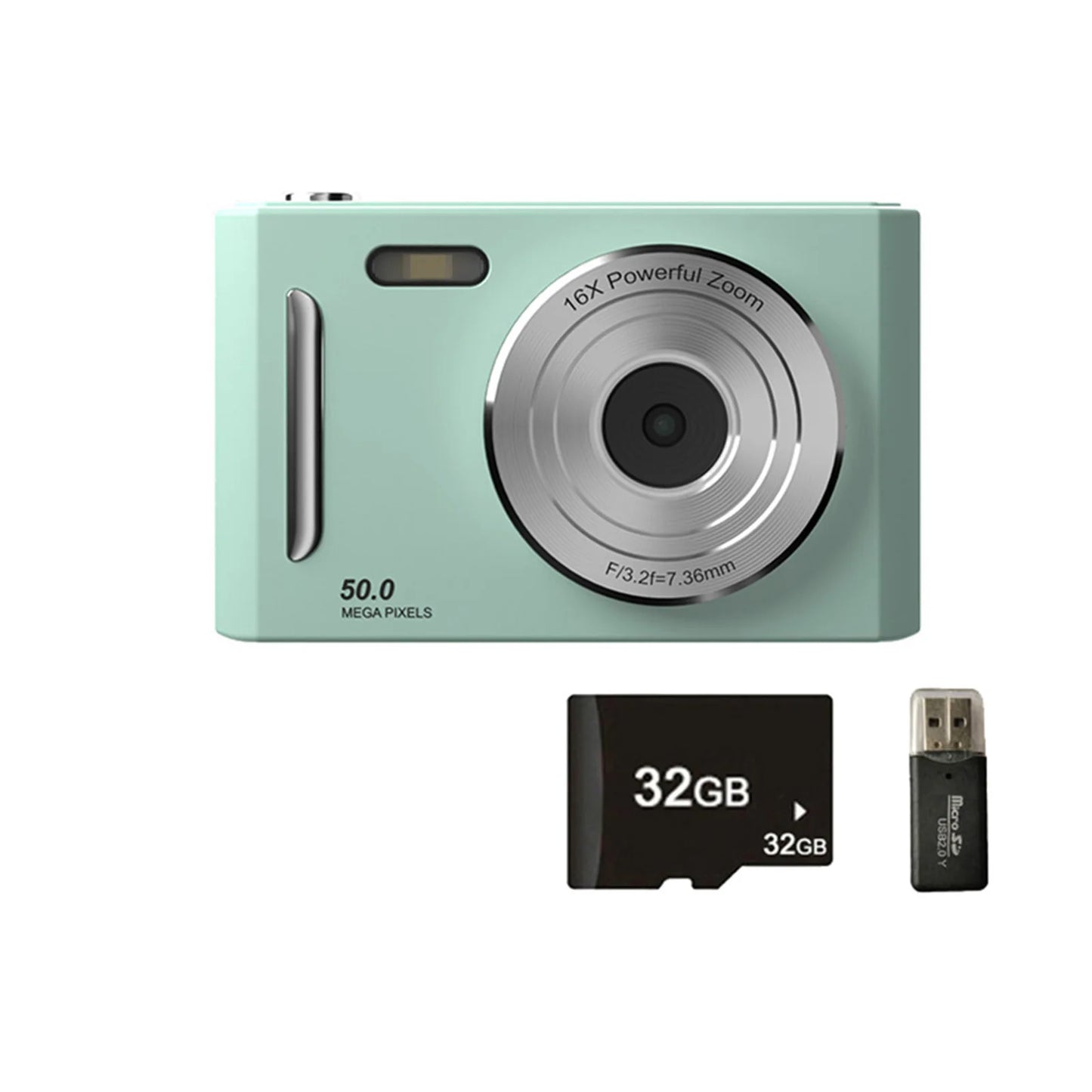 4K Digital Camera - Portable Dual Camera Flash with 50 Million HD Pixels & Auto Focus - ZOOMNSTORE