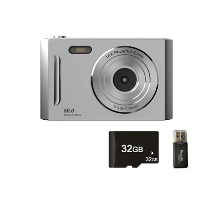 4K Digital Camera - Portable Dual Camera Flash with 50 Million HD Pixels & Auto Focus - ZOOMNSTORE
