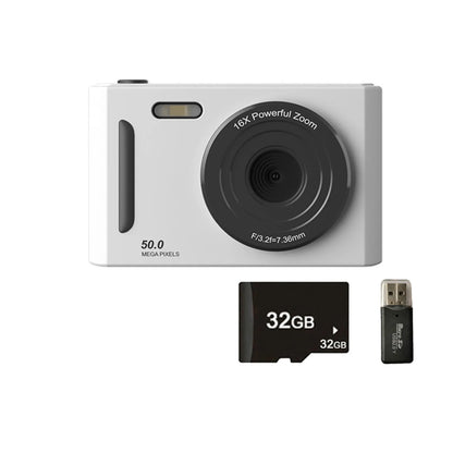 4K Digital Camera - Portable Dual Camera Flash with 50 Million HD Pixels & Auto Focus - ZOOMNSTORE
